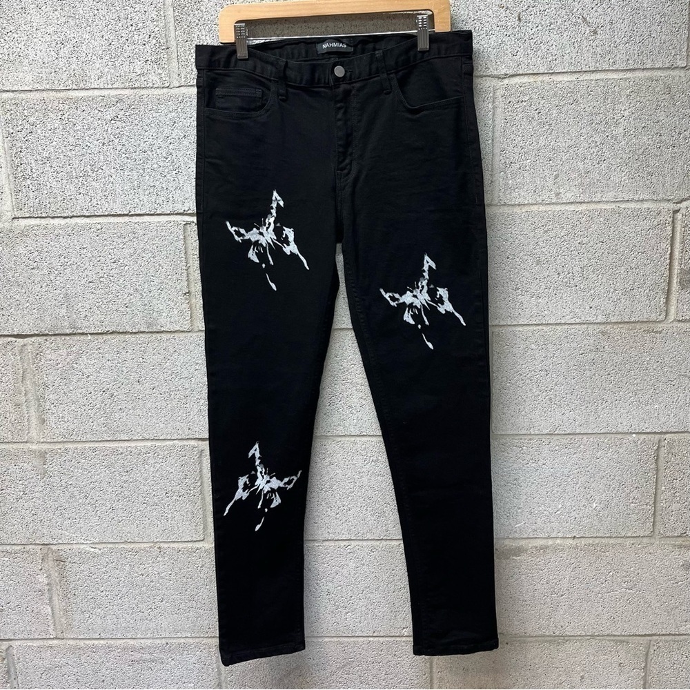 New Nahmias Butterfly Jeans